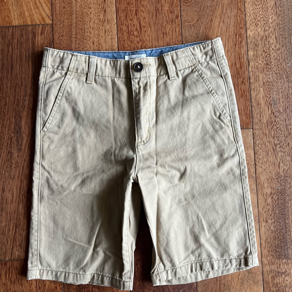 Gymboree Tan Flat Front Shorts